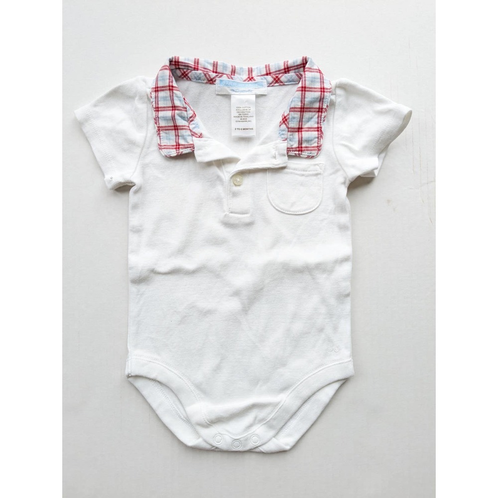 Janie & Jack Collared Bodysuit